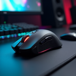 Luminous Vortex RGB Vertical Gaming Mouse