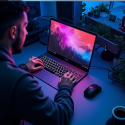 ScyllaStreamer X Laptop