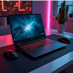 BasiliskBoost Pro Gaming Notebook