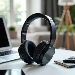 SoundWave Pro On-Ear Headphones