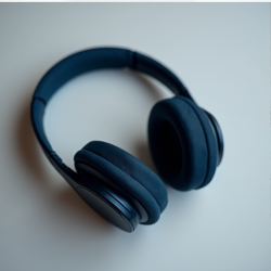 SoundWave Fold-Flat Bluetooth Headphones
