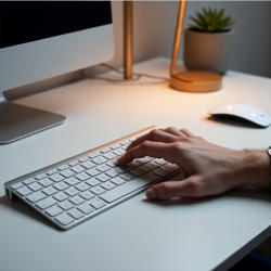 ErgoClick 3-Button Optical Mouse