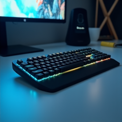LumaType Ergonomic Backlit Keyboard