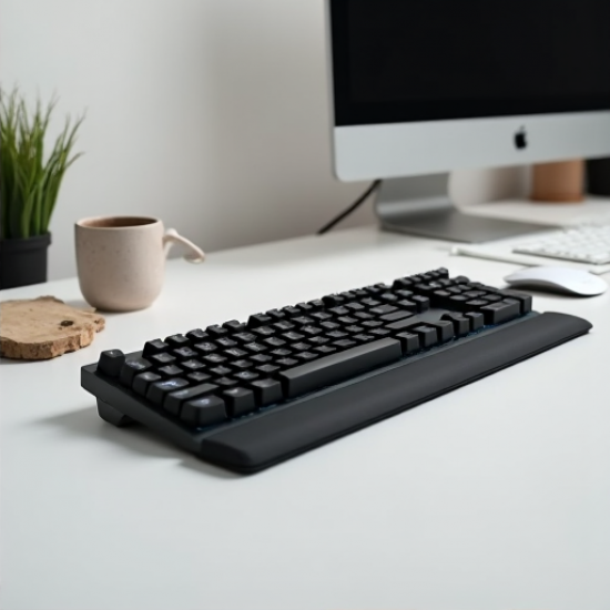 ErgoComfort Pro Keyboard with Memory Foam Wrist Rest ErgoComfort Pro Keyboard with Memory Foam Wrist Rest