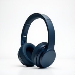 SoundWave Fold-Flat Bluetooth Headphones