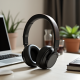 SonicLux Leather Over-Ear Headphones SonicLux Leather Over-Ear Headphones